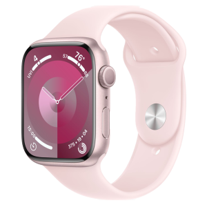 Apple Watch Series 9 45mm Pink Sport Band