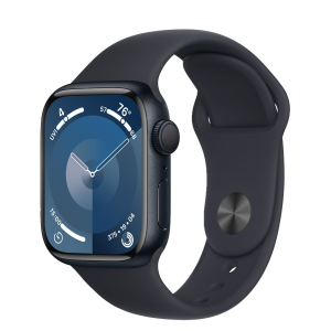 Apple Watch Series 9 41mm Midnight Sport Band