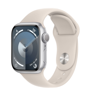 Apple Watch Series 9 41mm Silver Sport Band